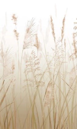 Tapete Blume der Weizenfelder