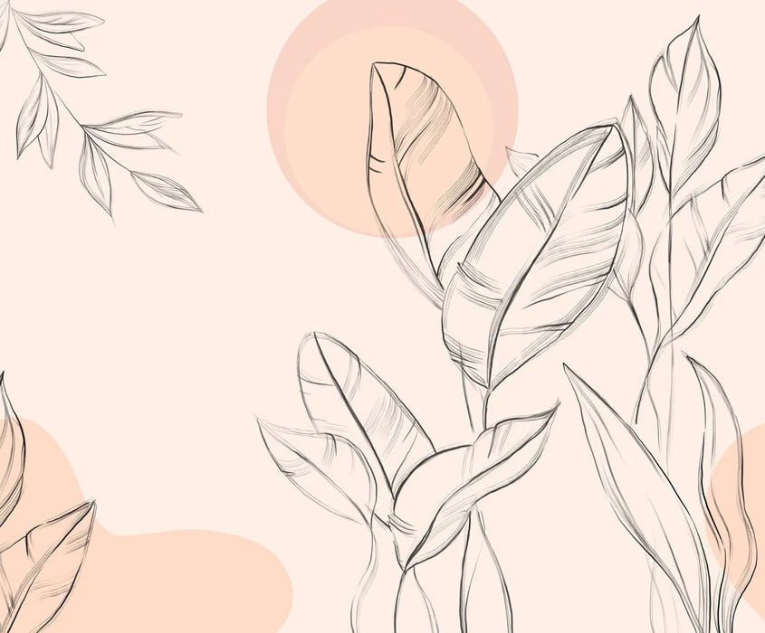 Papier peint gracieuse flore, XXL, tendance