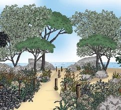 Papier peint paysage France bord de mer, XXL, tendance