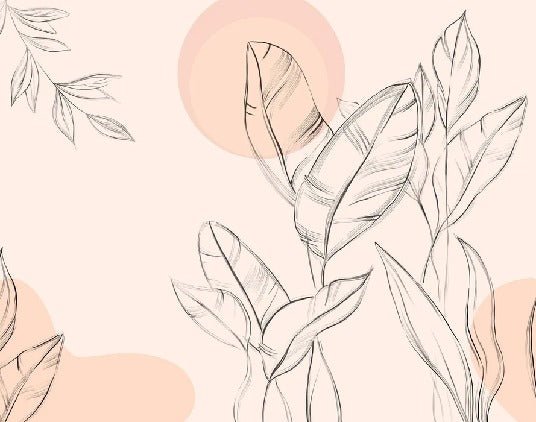 Papier peint gracieuse flore, XXL, tendance