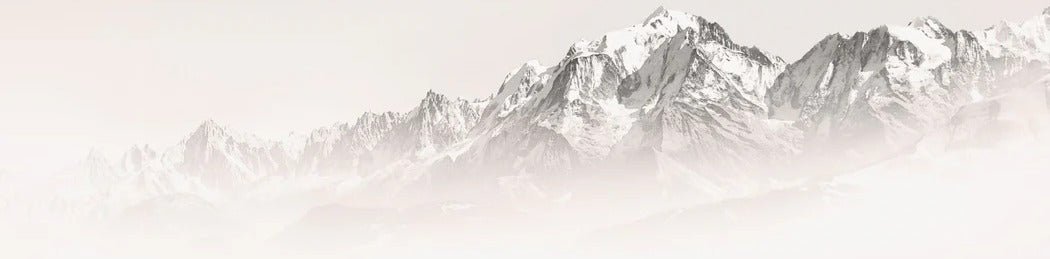 Tapete Nebliger Morgen Mont Blanc