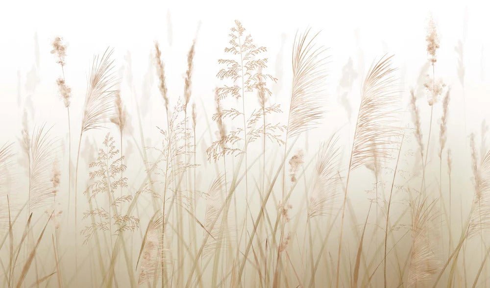 Papier peint fleur des champs de blé, XXL, tendance