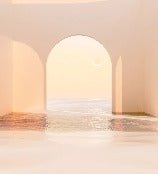 Panorama-Tapete Design sunset arch
