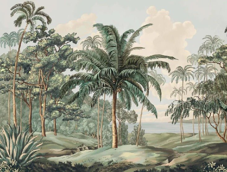 Papier peint paysage Célèbes
