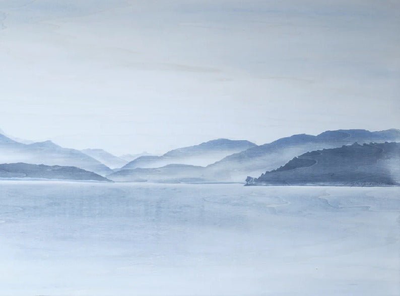 Papier peint Annecy | Les Bleus du Lac®, XXL, tendance