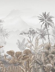 Tapete Trend Tropical Sepia