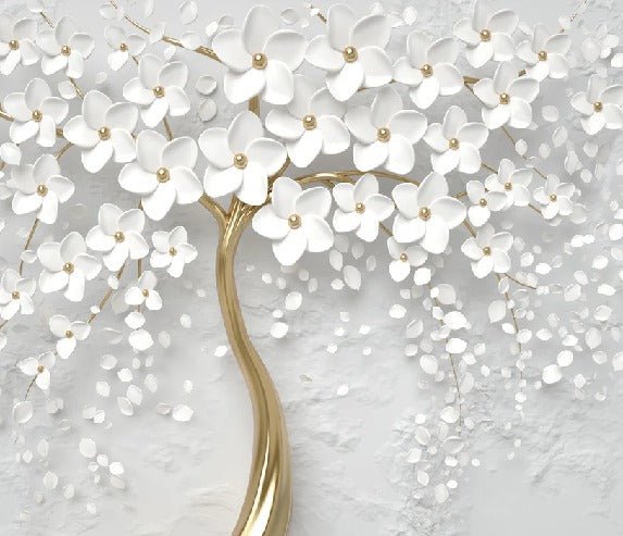 Papier peint panoramique Tree 3D, XXL, tendance