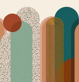 Papier peint Art pop déco graphique tendance, XXL, tendance