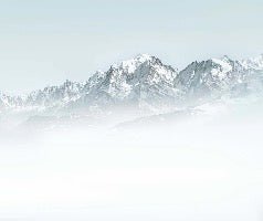 Tapete Mont Blanc im Nebel