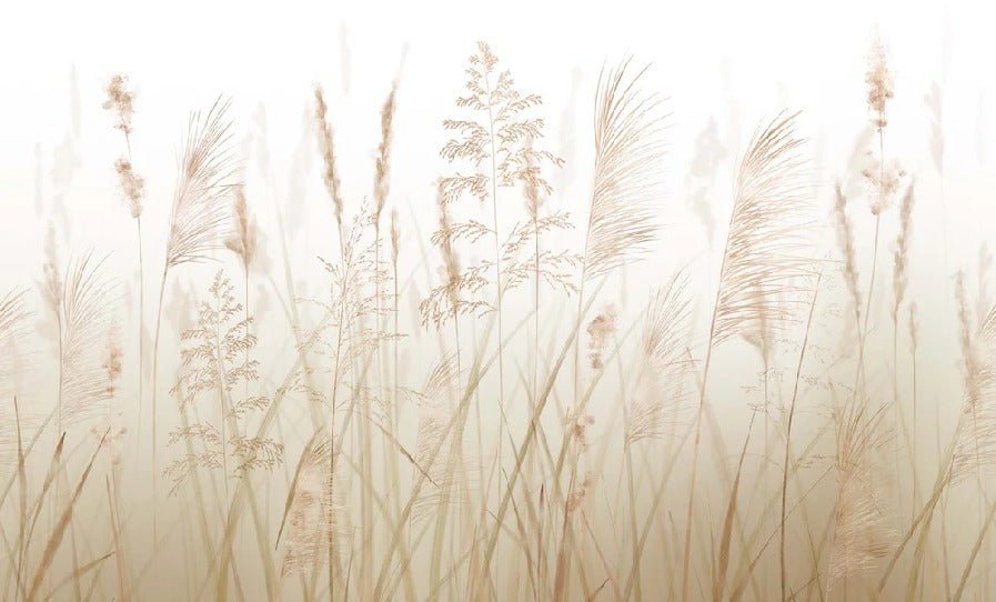 Tapete Blume der Weizenfelder
