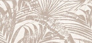 Monochrome Tapete Dschungel Blatt