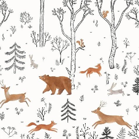 Kindertapete Waldgeist