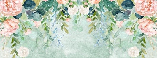 Papier peint Romantique Aquarelle, XXL, tendance