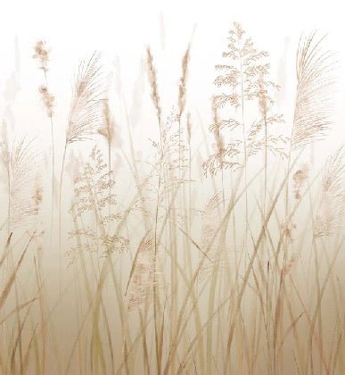 Tapete Blume der Weizenfelder