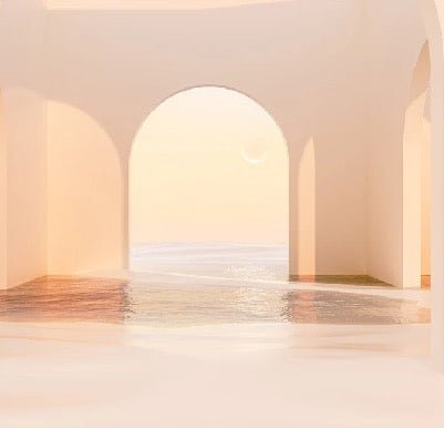 Panorama-Tapete Design sunset arch