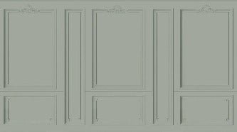 Tapete Haussmann Vert de gris