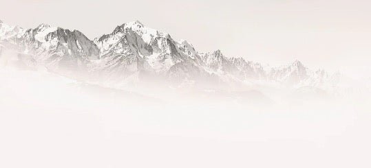Tapete Nebliger Morgen Mont Blanc
