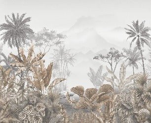 Tapete Trend Tropical Sepia