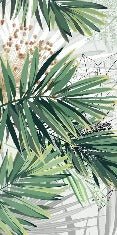 Papier peint salle de bain nature green palm, XXL, tendance