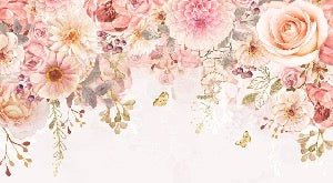 Tapete Mademoiselle floral