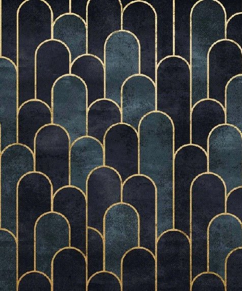 Tapete dark blue chic