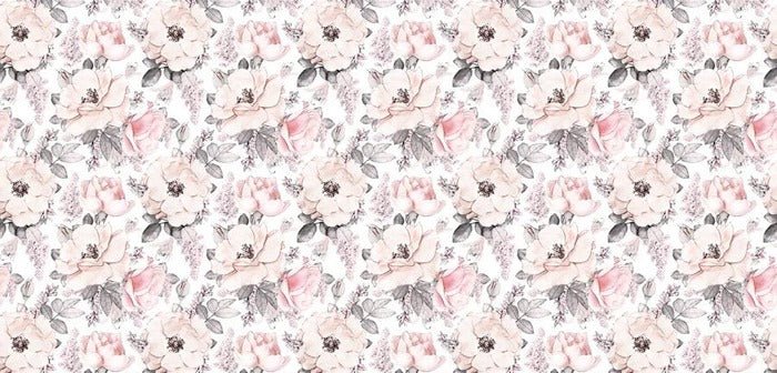 Tapete Blume Zartes Aquarell