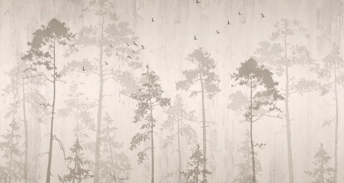 Papier peint Forêt automnale, XXL, tendance