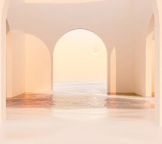 Panorama-Tapete Design sunset arch