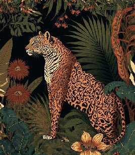 Exotische Tigertapete
