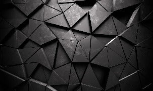 3D-Tapete Black Perspective
