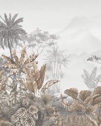 Tapete Trend Tropical Sepia