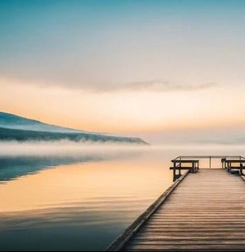 Papier peint photo vue lac, XXL, tendance