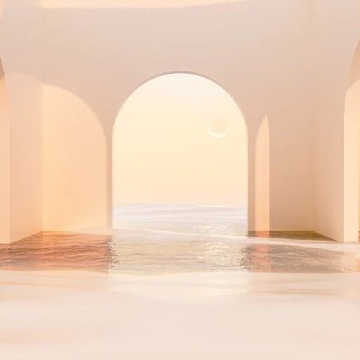Panorama-Tapete Design sunset arch