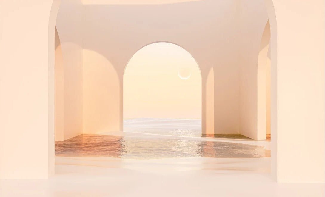 Panorama-Tapete Design sunset arch