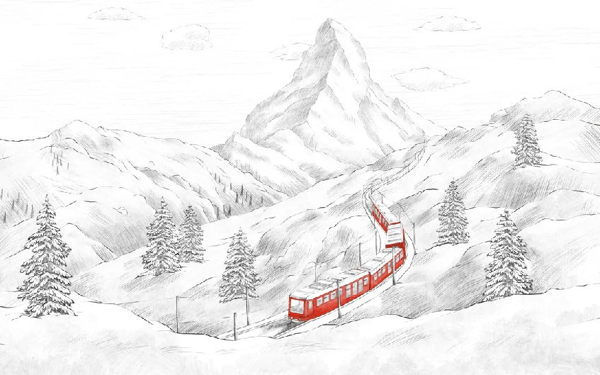 Panorama-Tapete Matterhorn