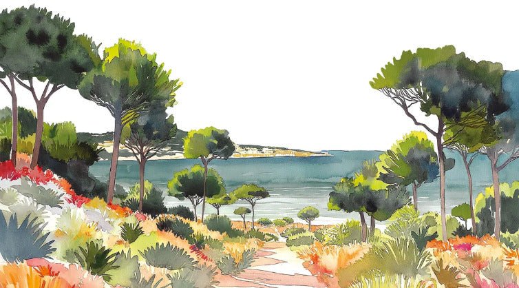 Papier peint panoramique air estival, XXL, tendance