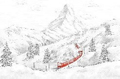 Panorama-Tapete Matterhorn