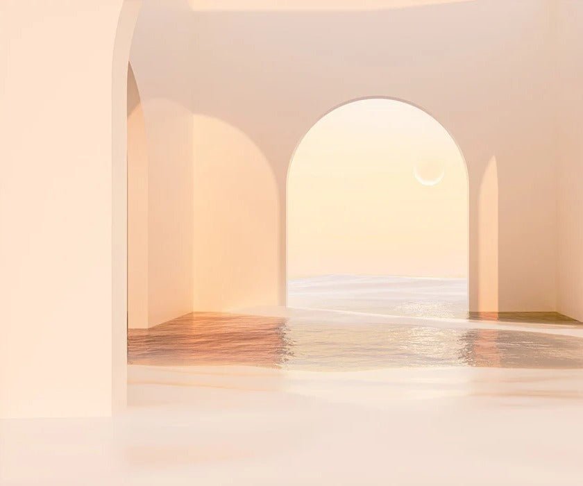 Panorama-Tapete Design sunset arch