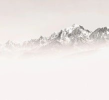 Tapete Nebliger Morgen Mont Blanc