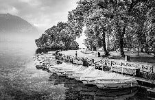 Tapete Panorama Betrachtung Lac d'Annecy
