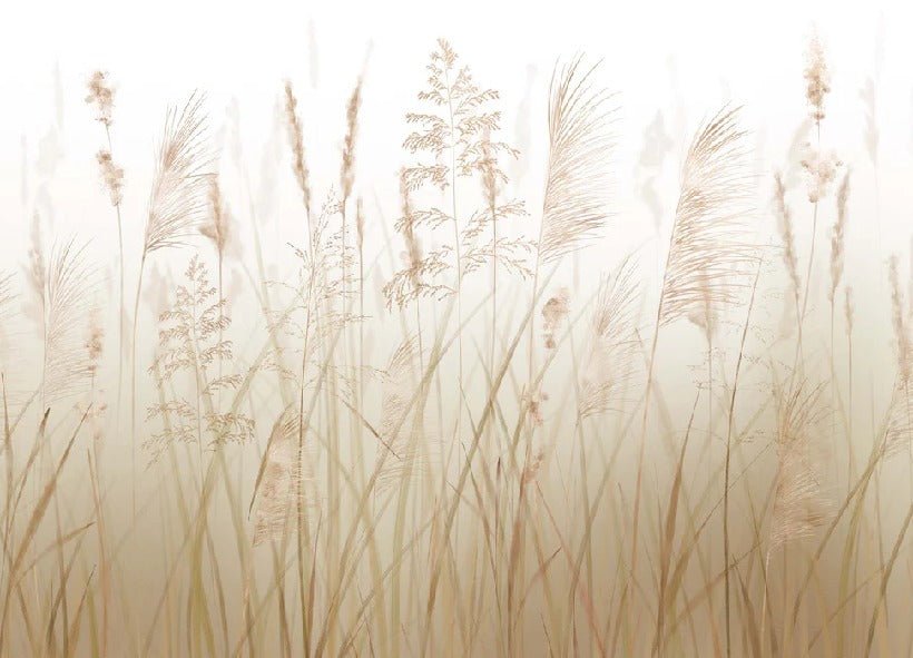 Tapete Blume der Weizenfelder