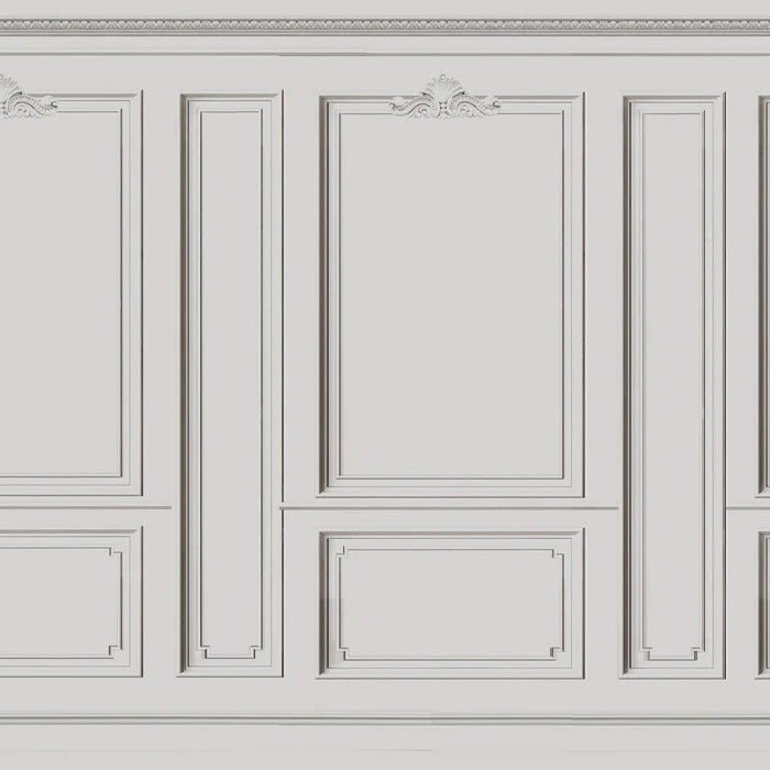 Papier peint Français Haussmannien Gris chaud, XXL, tendance