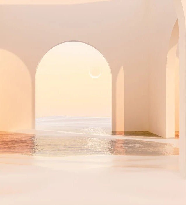Panorama-Tapete Design sunset arch