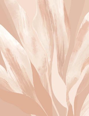 Tapete Blumenstoff nude