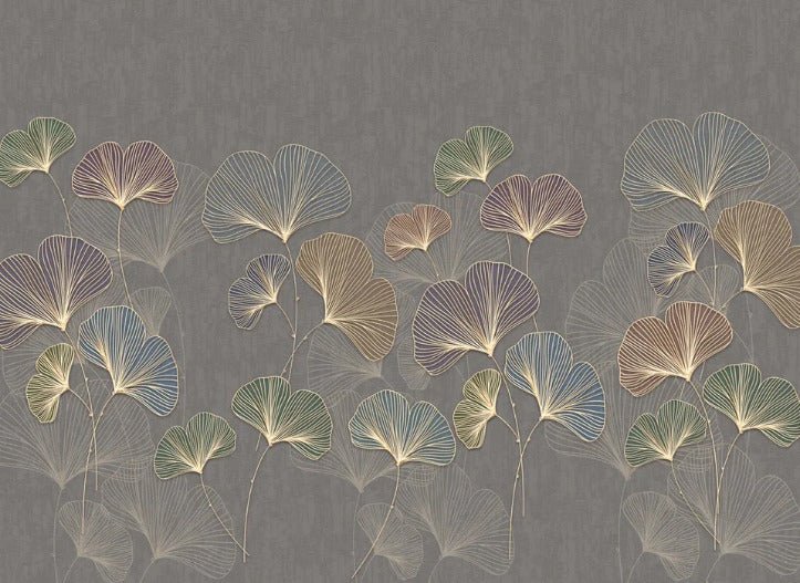 Fototapete Panorama Ginkgo Asien Trend