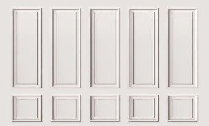 Papier peint panoramique moulure Haussmanienne, XXL, tendance