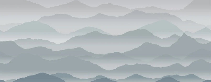 Panorama-Tapete cimes mist