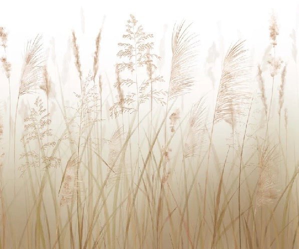 Tapete Blume der Weizenfelder