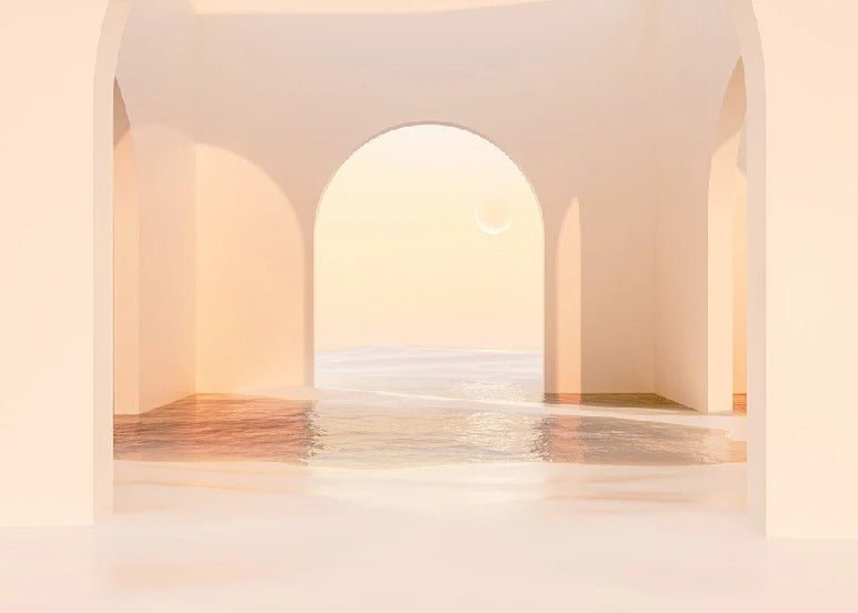 Panorama-Tapete Design sunset arch