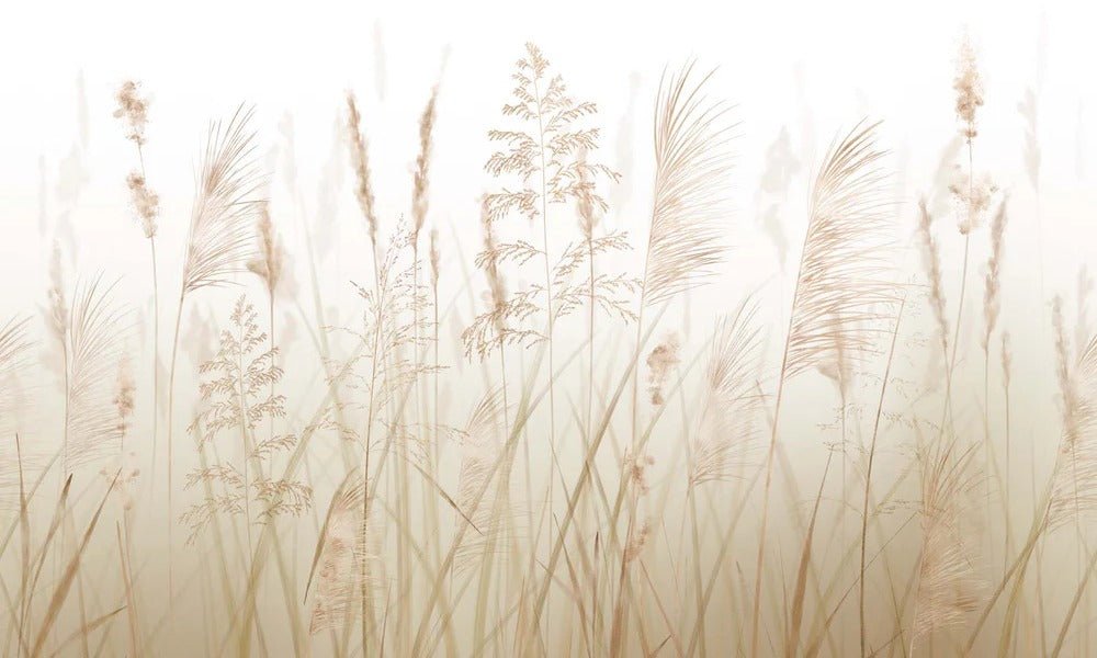 Tapete Blume der Weizenfelder
